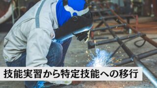 技能実習から特定技能への移行について